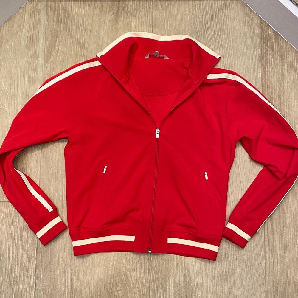 Athleta Red zippered Jacket